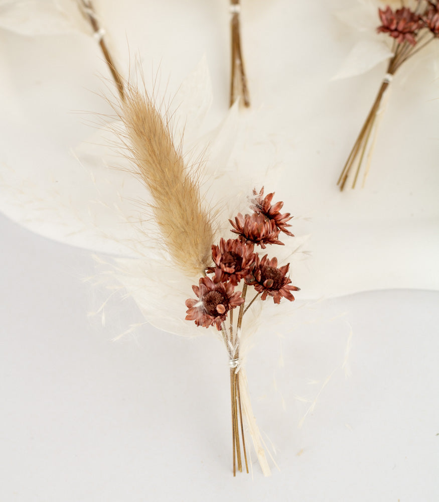 Mini Bouquet aus Trockenblumen "Love" - mahina