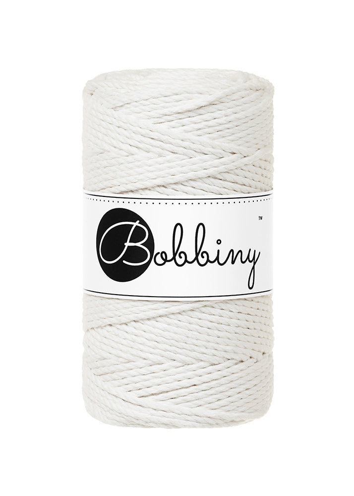 Bobbiny Makramee Garn 3mm 3ply 100m verschiedene Farben - mahina