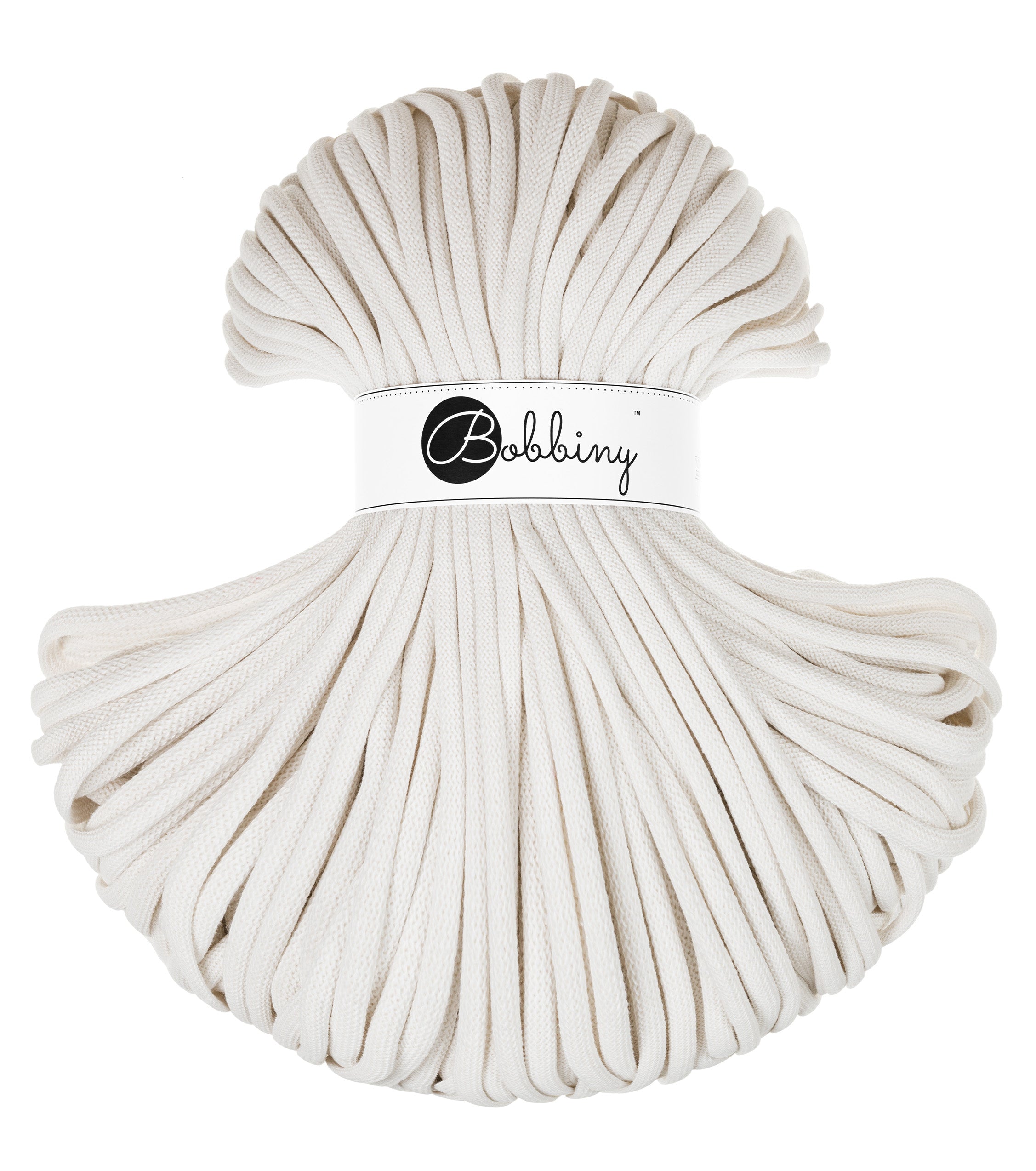 Bobbiny JUMBO Flechtkordel 9mm geflochten 100m verschiedene Farben - mahina