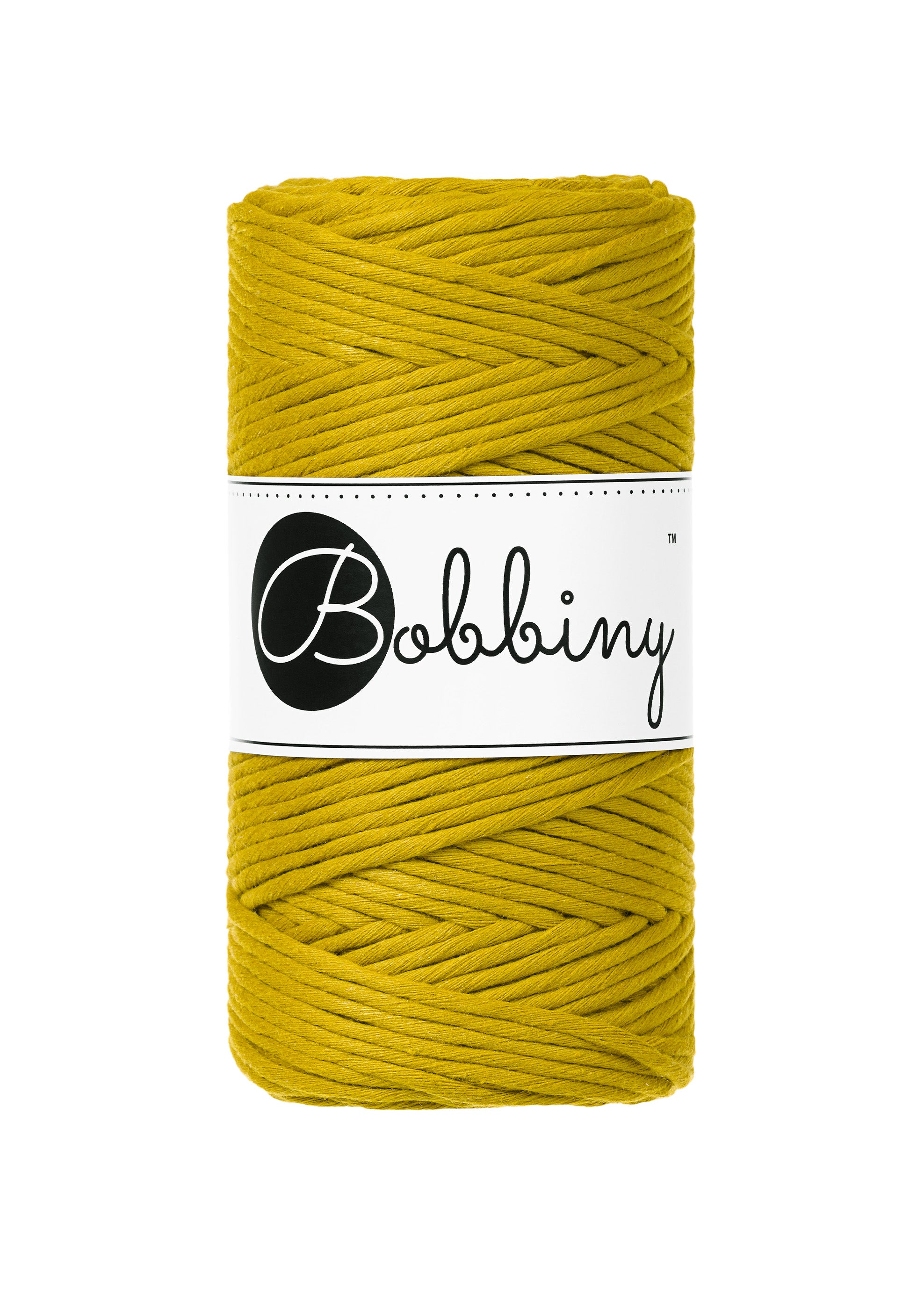 Bobbiny Makramee Garn 3mm gezwirnt 100m verschiedene Farben - mahina