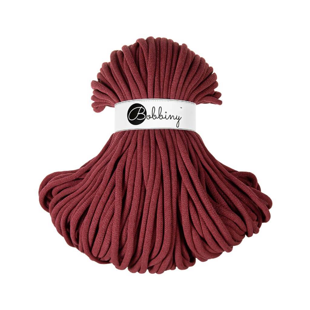 Bobbiny JUMBO Flechtkordel 9mm geflochten 100m verschiedene Farben - mahina