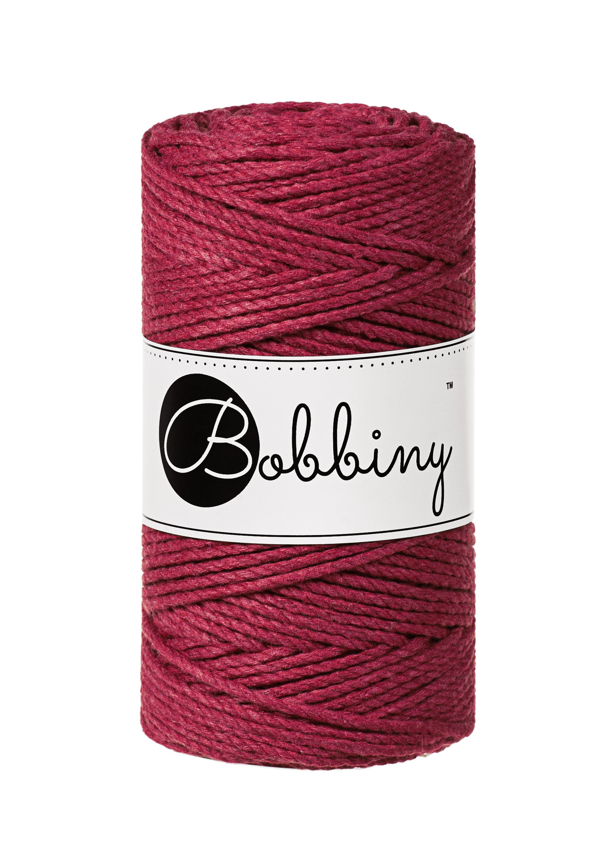 Bobbiny Makramee Garn 3mm 3ply 100m verschiedene Farben - mahina