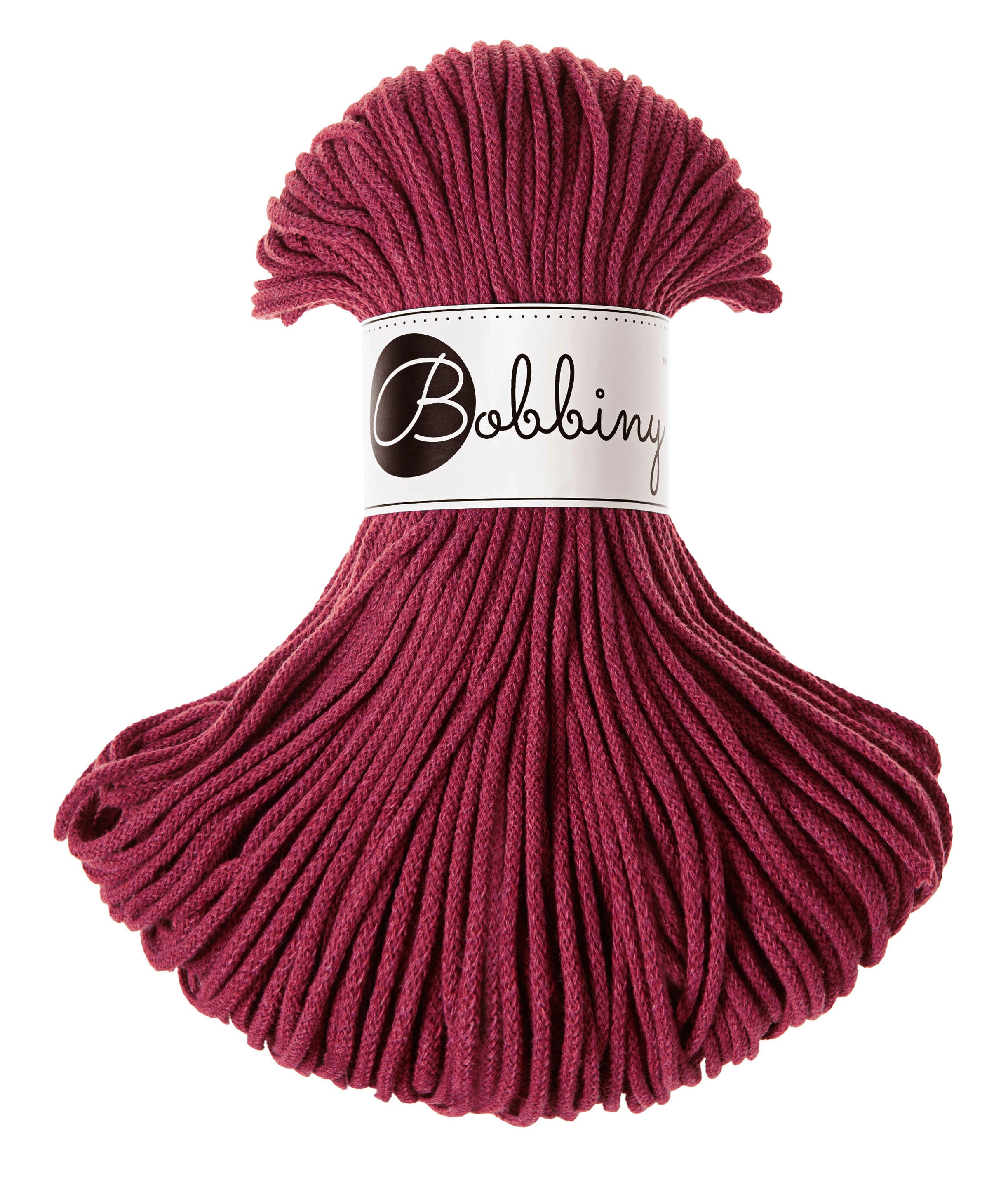 Bobbiny JUNIOR Flechtkordel 3mm geflochten 100m verschiedene Farben - mahina