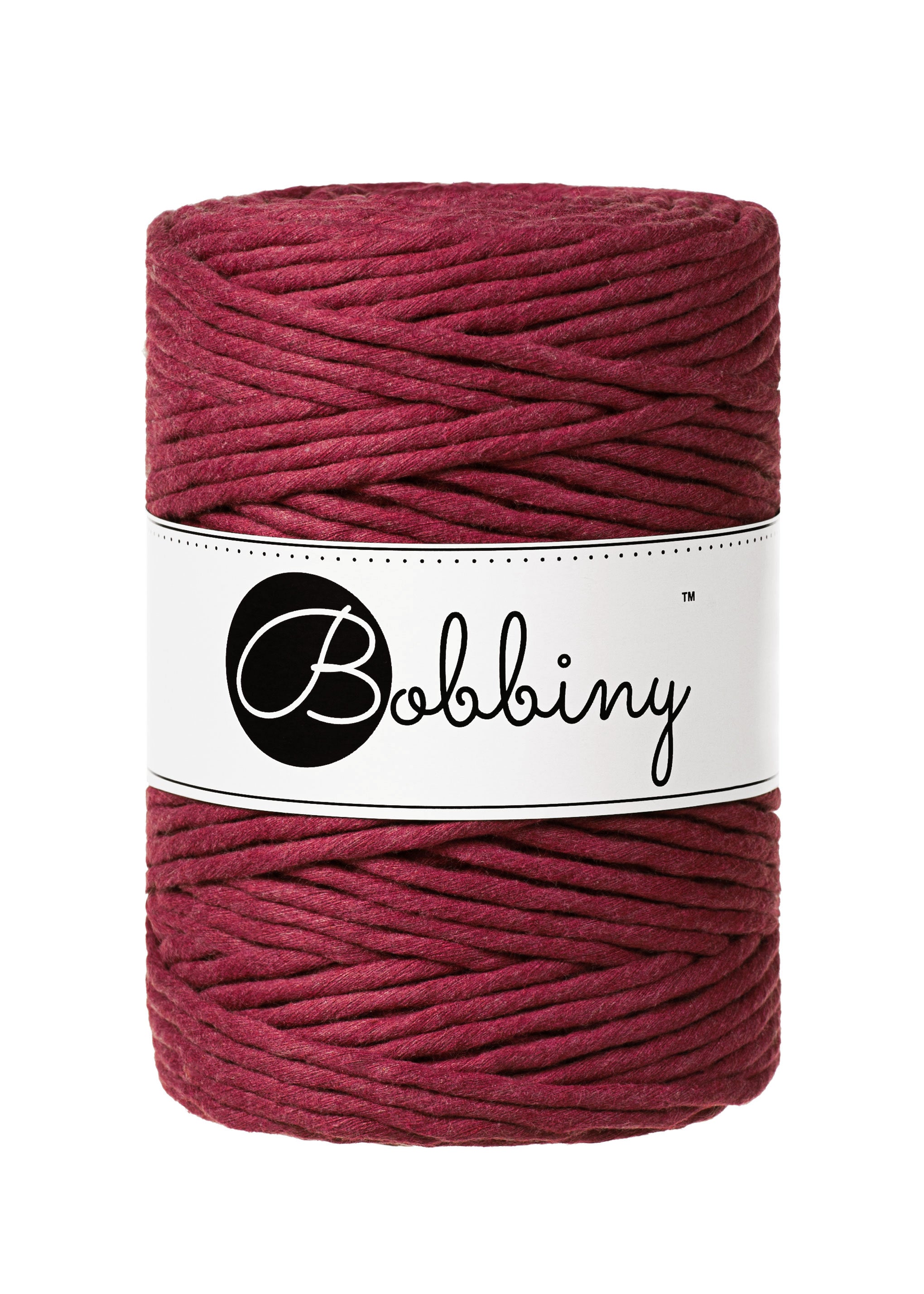 Bobbiny Makramee Garn 5mm gezwirnt 100m verschiedene Farben - mahina