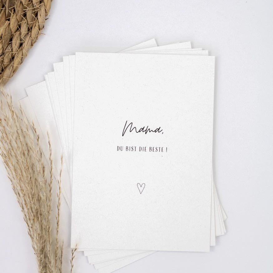 Geschenkkarte "Mama" - mahina