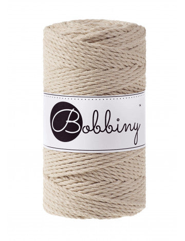 Bobbiny Makramee Garn 3mm 3ply 100m verschiedene Farben - mahina