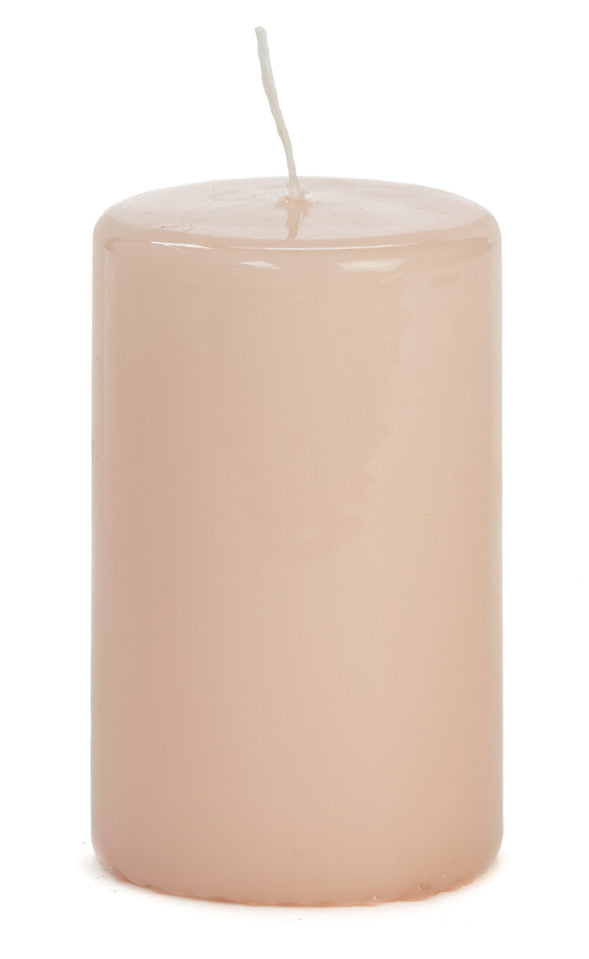 Kerze "Glasiert" in verschiedenen Farben/Größen - mahina