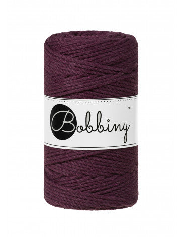 Bobbiny Makramee Garn 3mm 3ply 100m - Garne > Baumwollgarne > Bobbiny > 3ply > 3mm von mahina