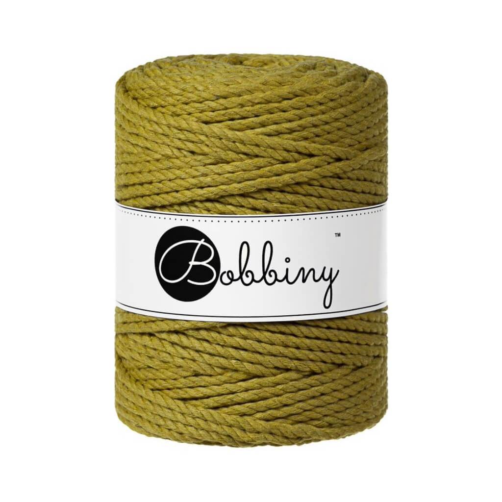 Bobbiny Makramee Garn 5mm 3ply 100m - Garne > Baumwollgarne > Bobbiny > 3ply > 5mm von mahina