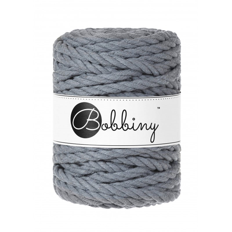 Bobbiny Makramee Garn 9mm 3ply 30m - Garne > Baumwollgarne > Bobbiny > 3ply > 9mm von mahina