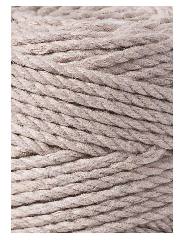 Bobbiny Makramee Garn 1,5mm 3ply Pearl 100m - Garne > Baumwollgarne > Bobbiny > 3ply > 1,5mm von mahina