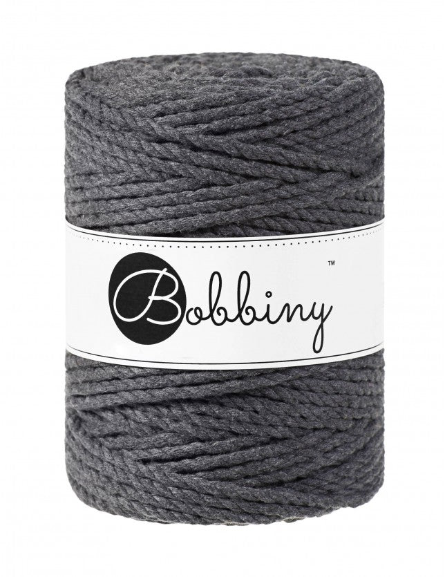 Bobbiny Makramee Garn 5mm 3ply 100m verschiedene Farben - mahina