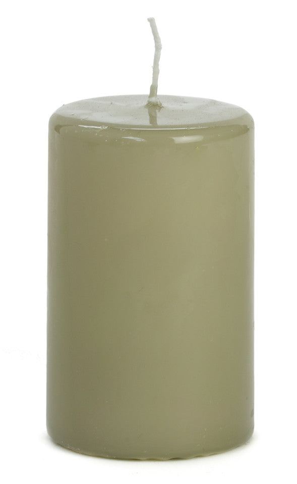 Kerze "Glasiert" in verschiedenen Farben/Größen - mahina