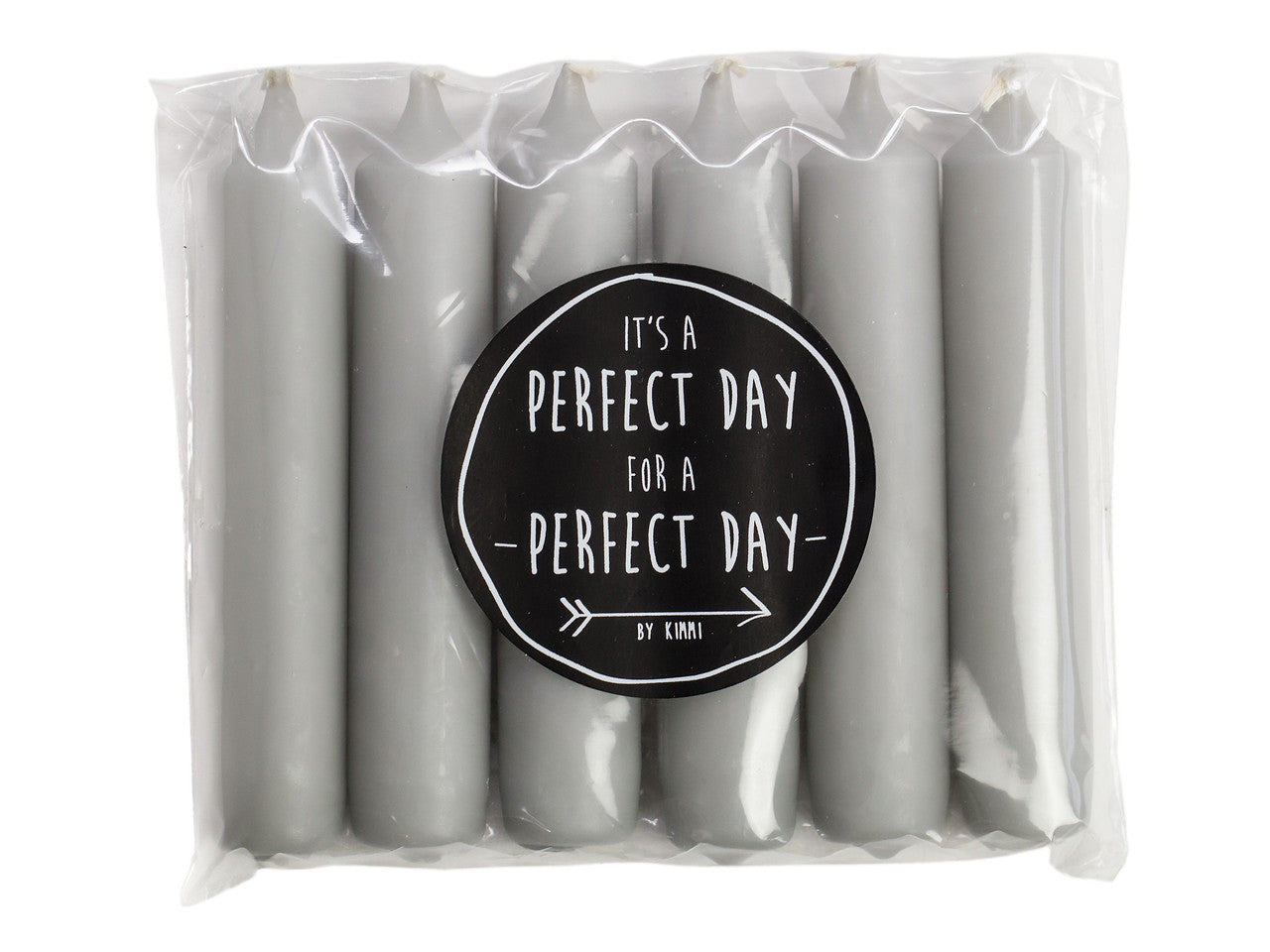 Kerze "Cadeau" 2,1x12cm 6 Stück 15 Farben - mahina