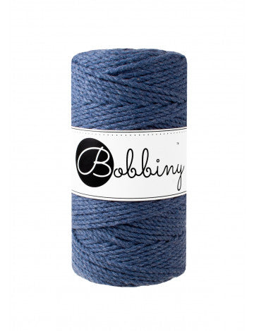 Bobbiny Makramee Garn 3mm 3ply 100m verschiedene Farben - mahina