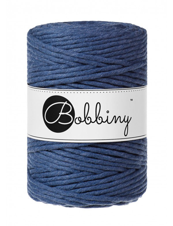 Bobbiny Makramee Garn 5mm gezwirnt 100m verschiedene Farben - mahina