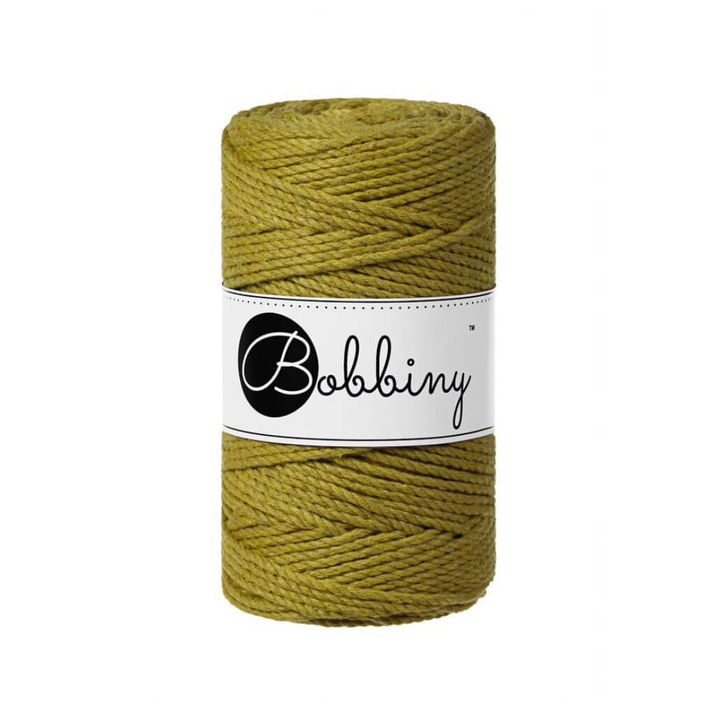 Bobbiny Makramee Garn 3mm 3ply 100m verschiedene Farben - mahina