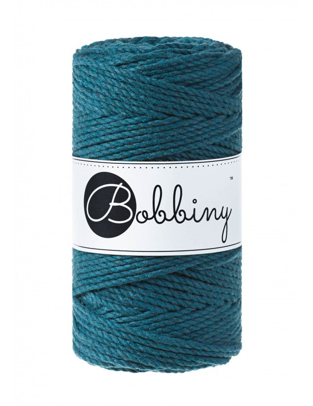 Bobbiny Makramee Garn 3mm 3ply 100m verschiedene Farben - mahina