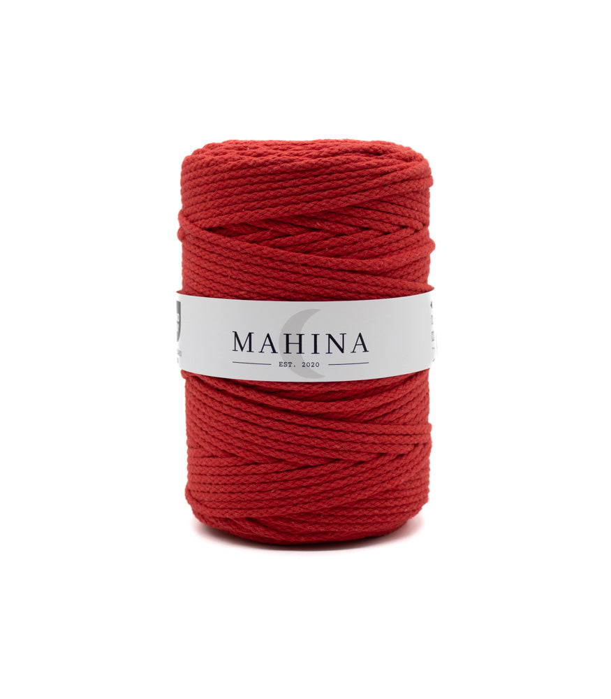 mahina Garn 4mm geflochten 200m - Garne > Baumwollgarne > Pferdeseile > Geflochten > 4mm > 200m von mahina
