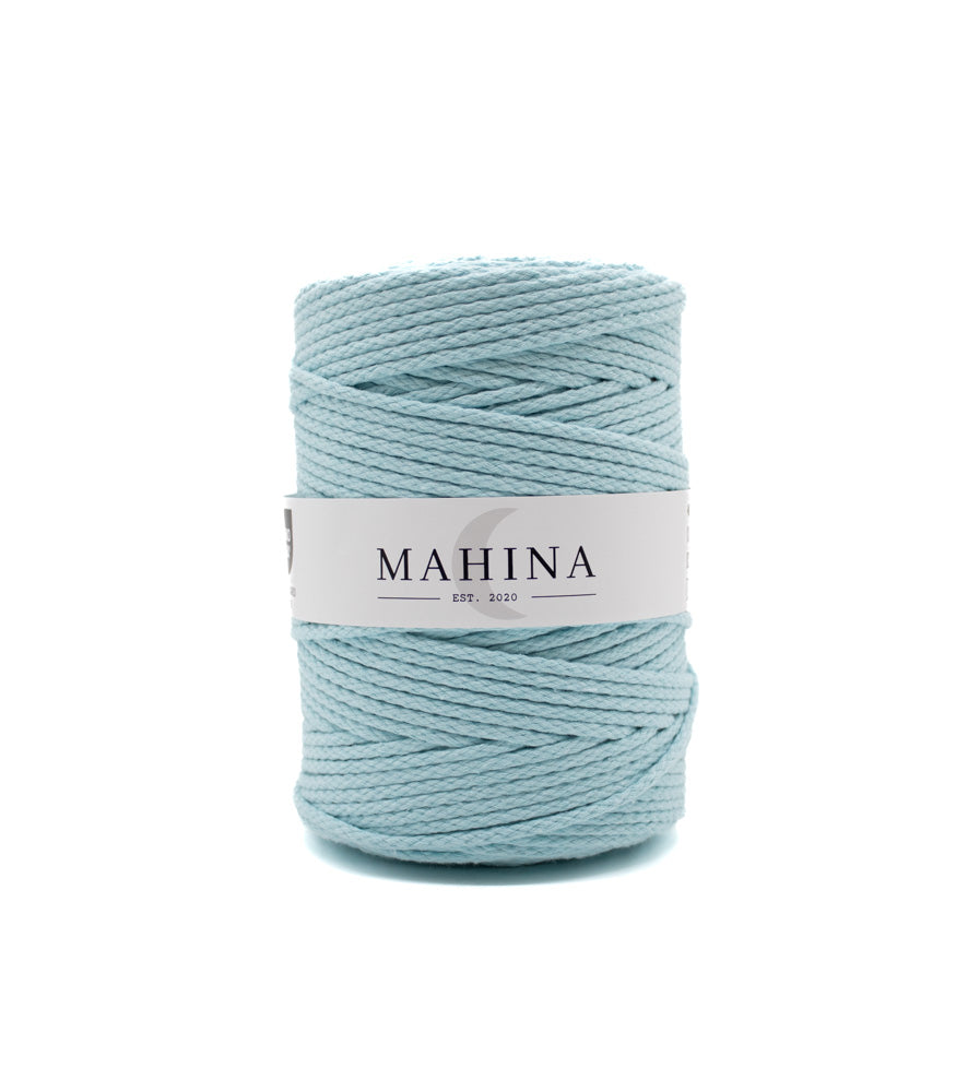 mahina Garn 4mm geflochten 200m - Garne > Baumwollgarne > Pferdeseile > Geflochten > 4mm > 200m von mahina