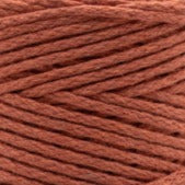 MAHINA Garn 2mm geflochten Lachs 150m - Garne > Baumwollgarne > Pferdeseile > Geflochten > 2mm > 150m von mahina