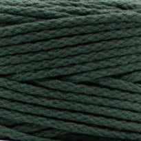 MAHINA Garn 4mm geflochten Tannengrün 200m - Garne > Baumwollgarne > Pferdeseile > Geflochten > 4mm > 200m von mahina