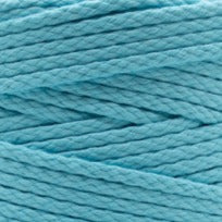 MAHINA Garn 4mm geflochten Türkis 200m - Garne > Baumwollgarne > Pferdeseile > Geflochten > 4mm > 200m von mahina