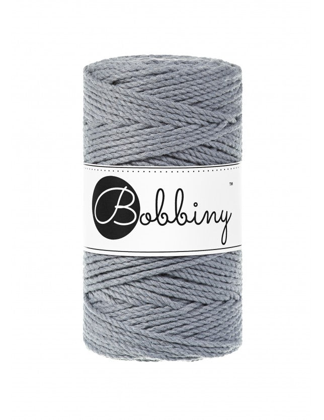 Bobbiny Makramee Garn 3mm 3ply 100m verschiedene Farben - mahina