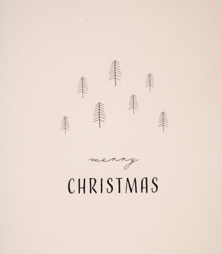 Weihnachtskarte "Merry Christmas" - MAHINA