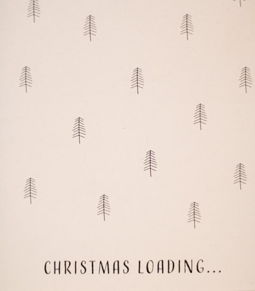 Weihnachtskarte "Christmas loading" - MAHINA