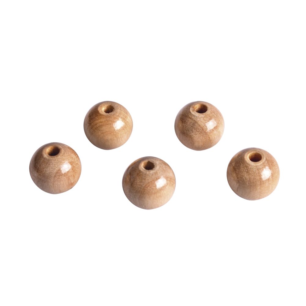 Polierte Holzperle 12mm FSC 100% - mahina