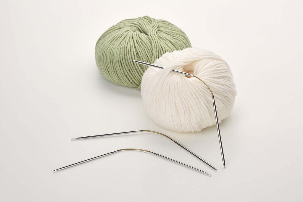 Addi Stricknadel "addiCraSyTrio" Short 21cm, 160-2 - mahina