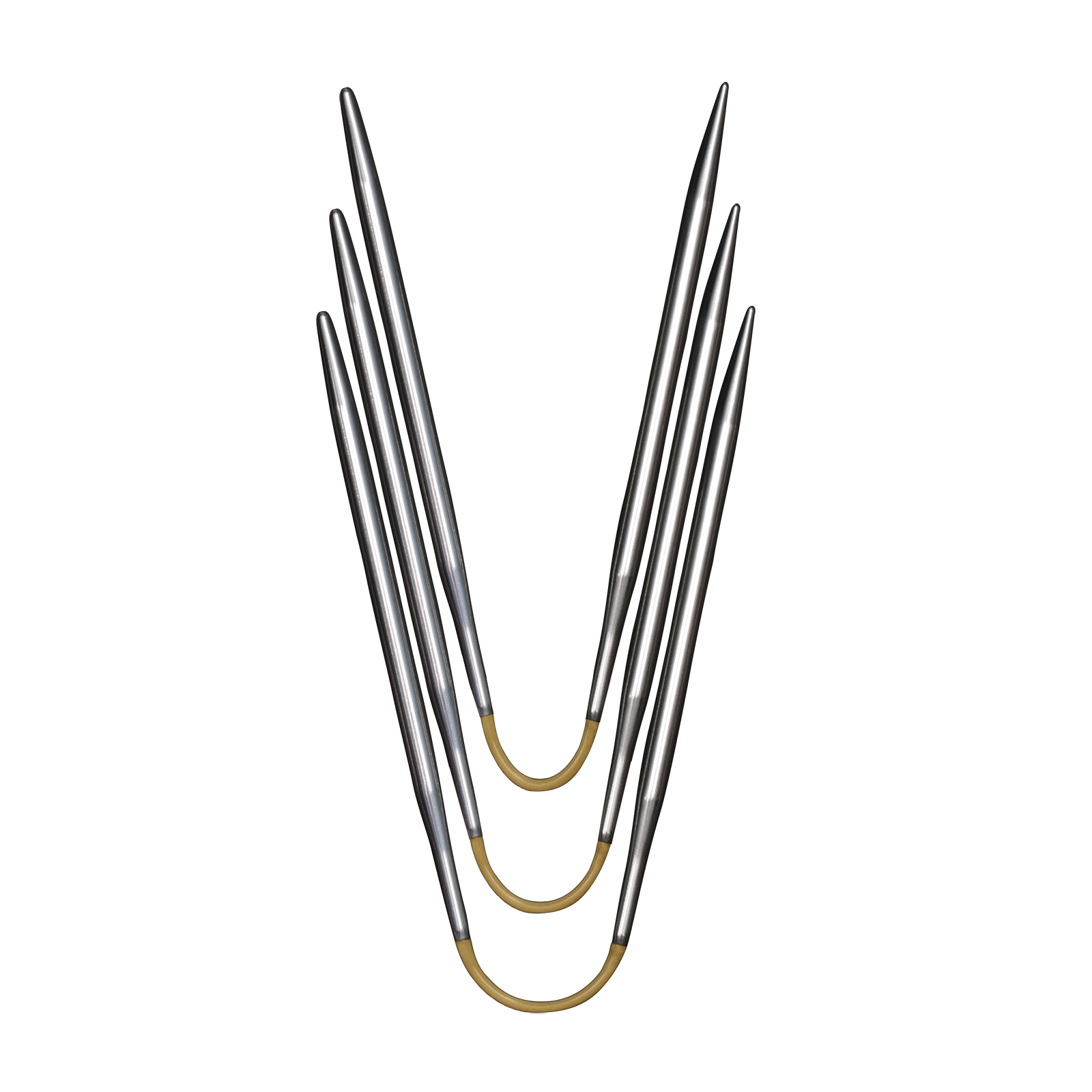 Addi Stricknadel "addiCraSyTrio" Short 21cm, 160-2 - mahina