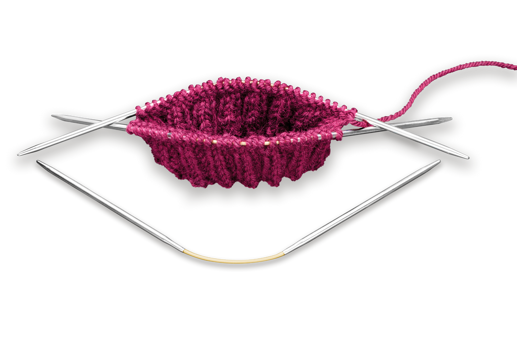 Addi Stricknadel "addiCraSyTrio" Short 21cm, 160-2 - mahina