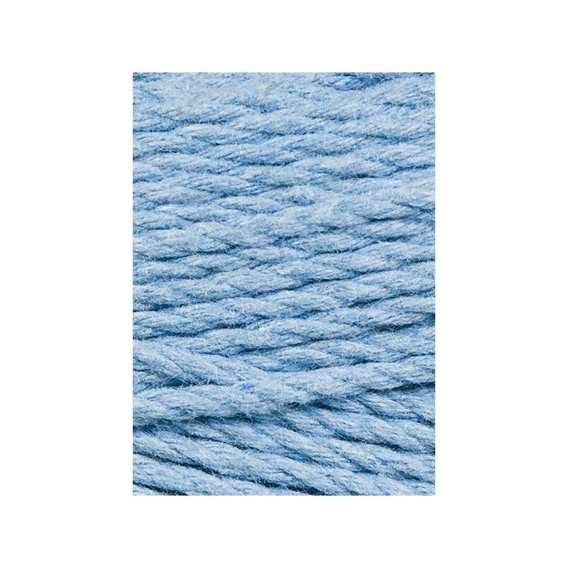 Bobbiny Makramee Garn 1,5mm 3ply Perfect Blue 100m - MAHINA