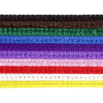 Meyco Chenilledraht 6mm, 50 cm, 100 Stk. - mahina