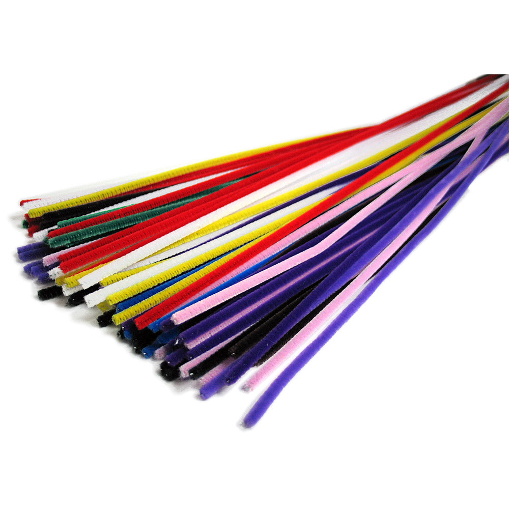 Meyco Chenilledraht 6mm, 50 cm, 100 Stk. - mahina
