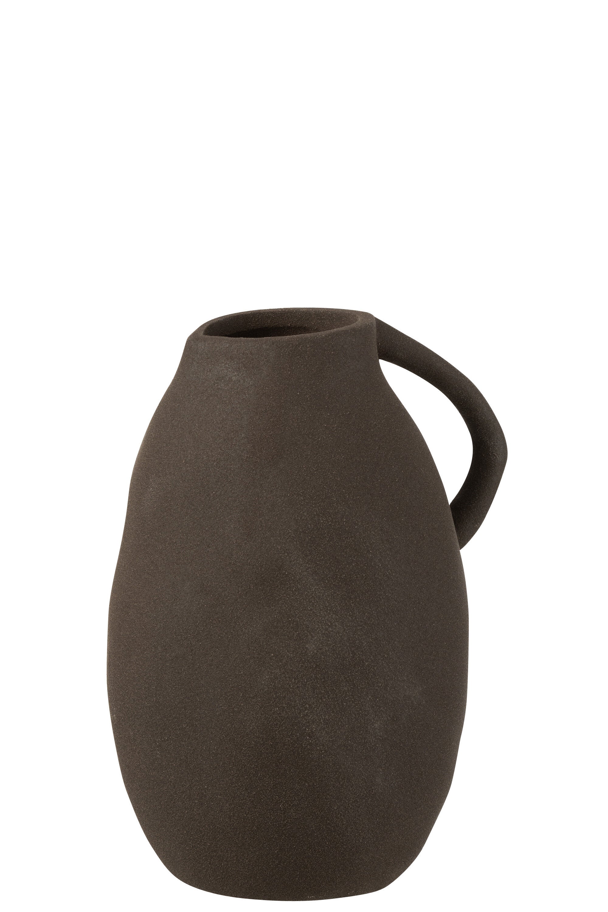 Handgemachte Vase "Toskana" in anthrazit, verschiedene Größen - mahina