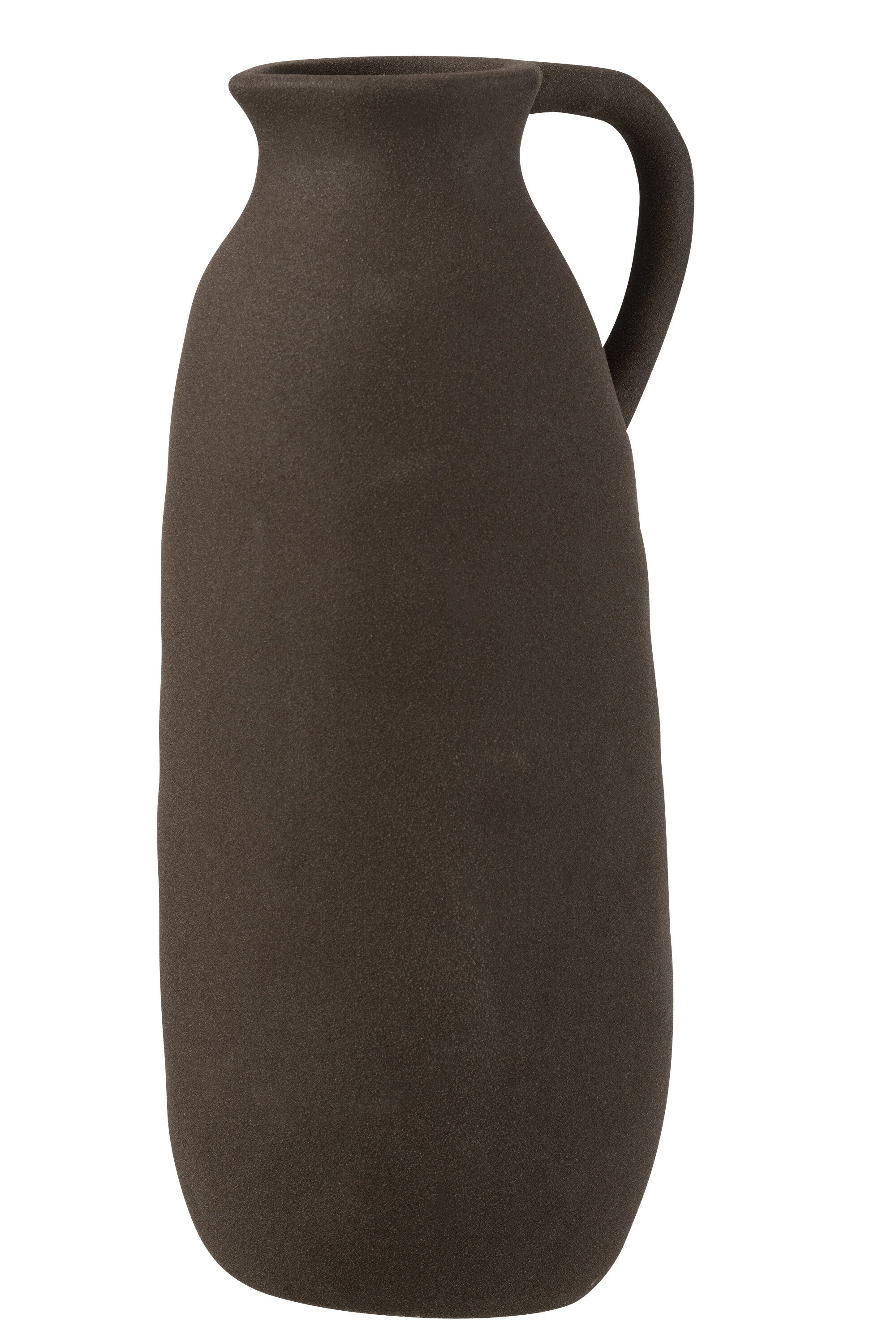 Handgemachte Vase "Toskana" in anthrazit, verschiedene Größen - mahina