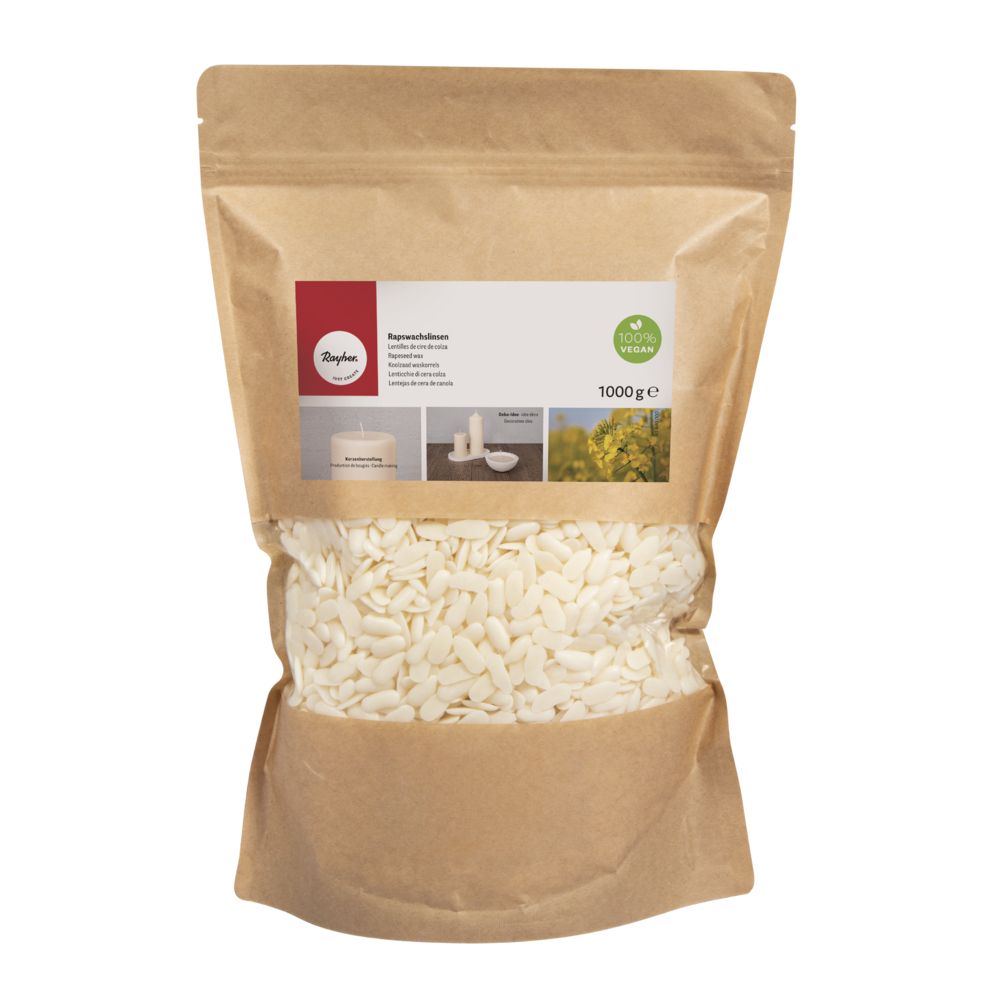 Rapswachslinsen 1000g Beutel - mahina