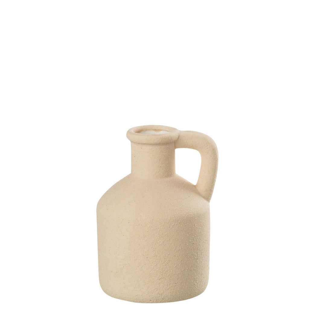 Porzellan-Vase "John" in beige, verschiedene Größen - MAHINA