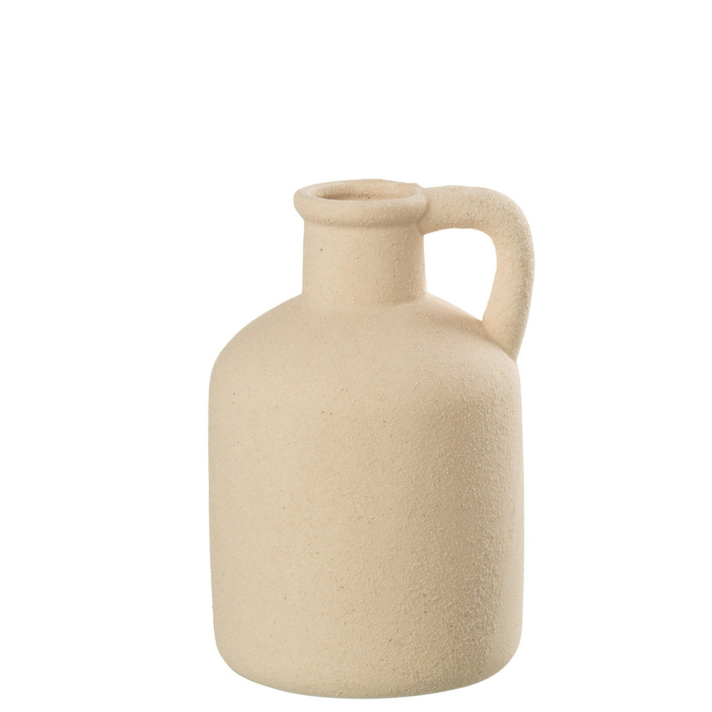 Porzellan-Vase "John" in beige, verschiedene Größen - MAHINA