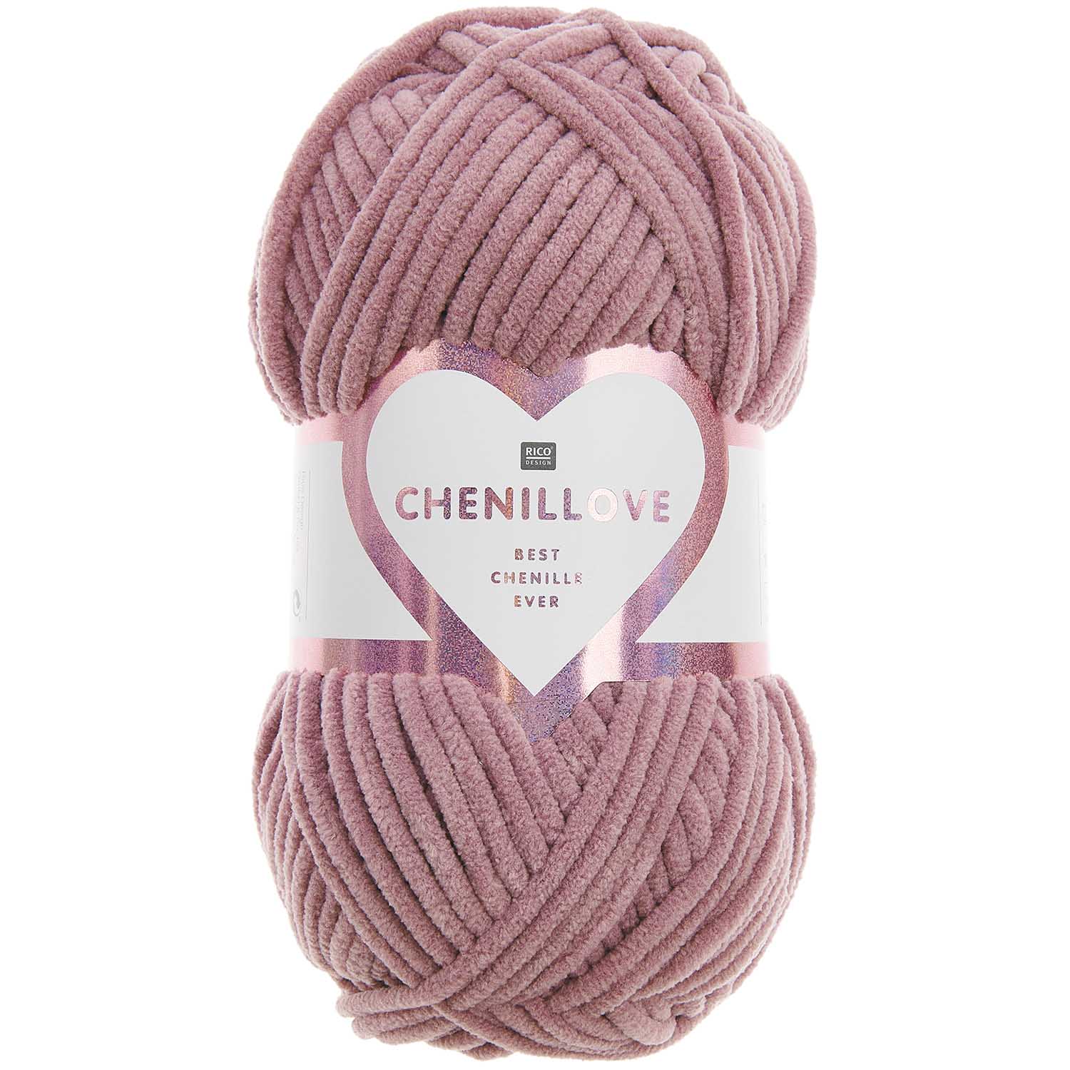 Rico Design Creative Chenillove 100g 110m, verschiedene Farben - mahina