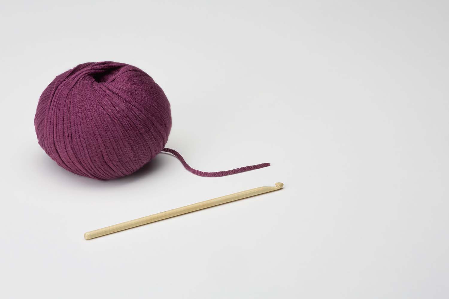 Addi Wollhäkelnadel "addiNature" mit Griff aus Bambus 15cm, 545-7 - mahina
