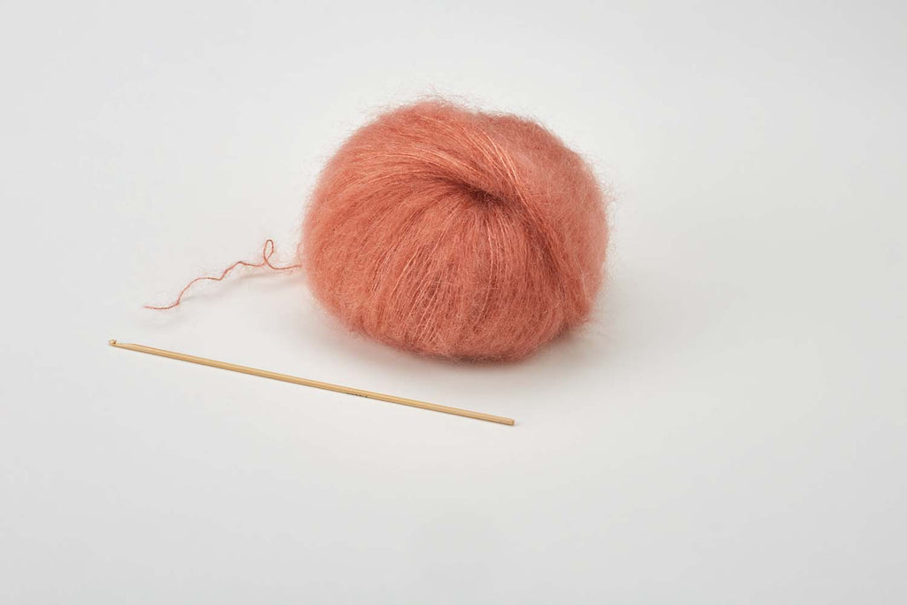 Addi Wollhäkelnadel "addiNature" mit Griff aus Bambus 15cm, 545-7 - mahina