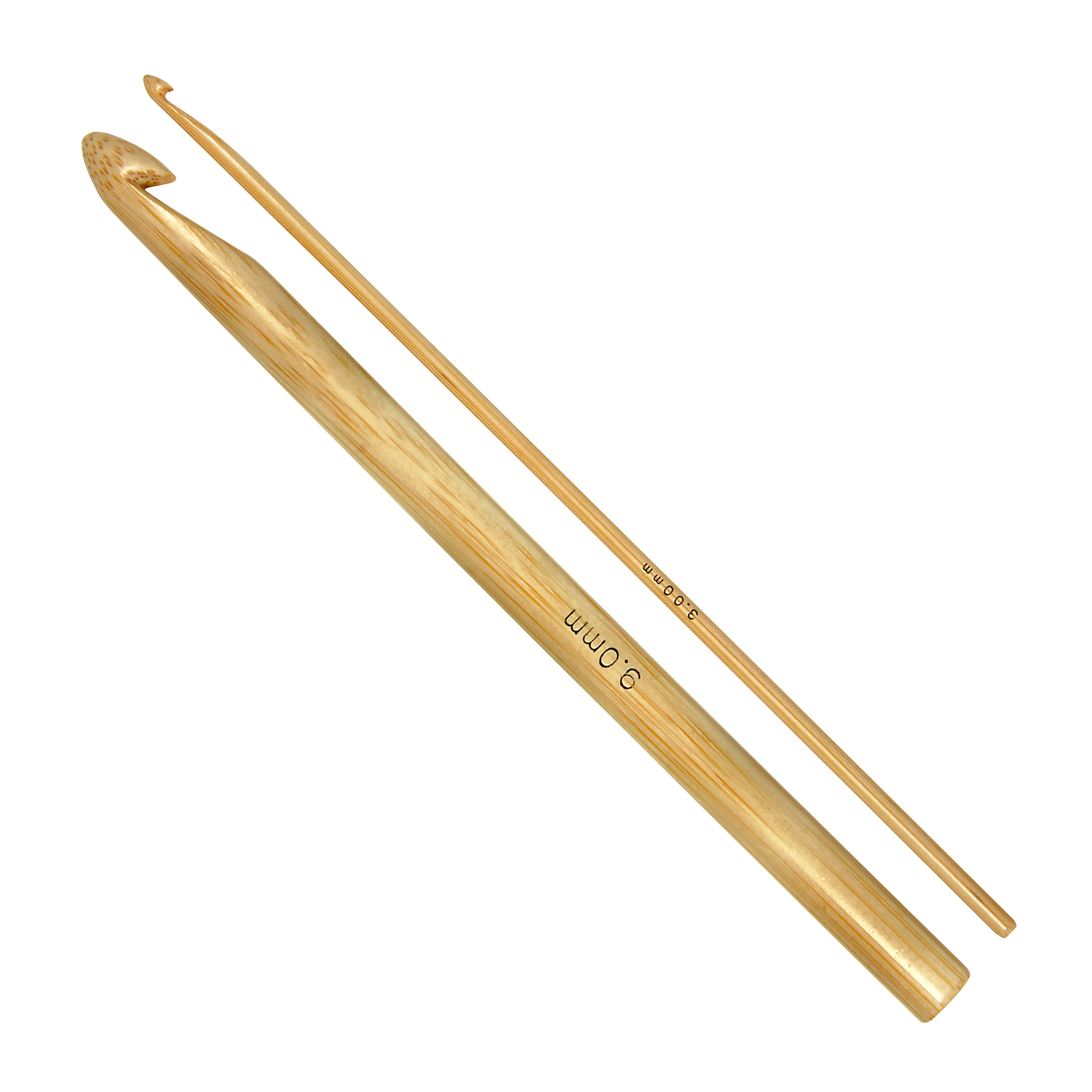 Addi Wollhäkelnadel "addiNature" mit Griff aus Bambus 15cm, 545-7 - mahina
