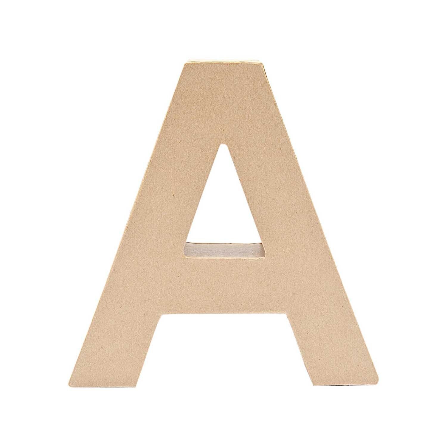 3D Pappmaschee Buchstaben stehend - mahina