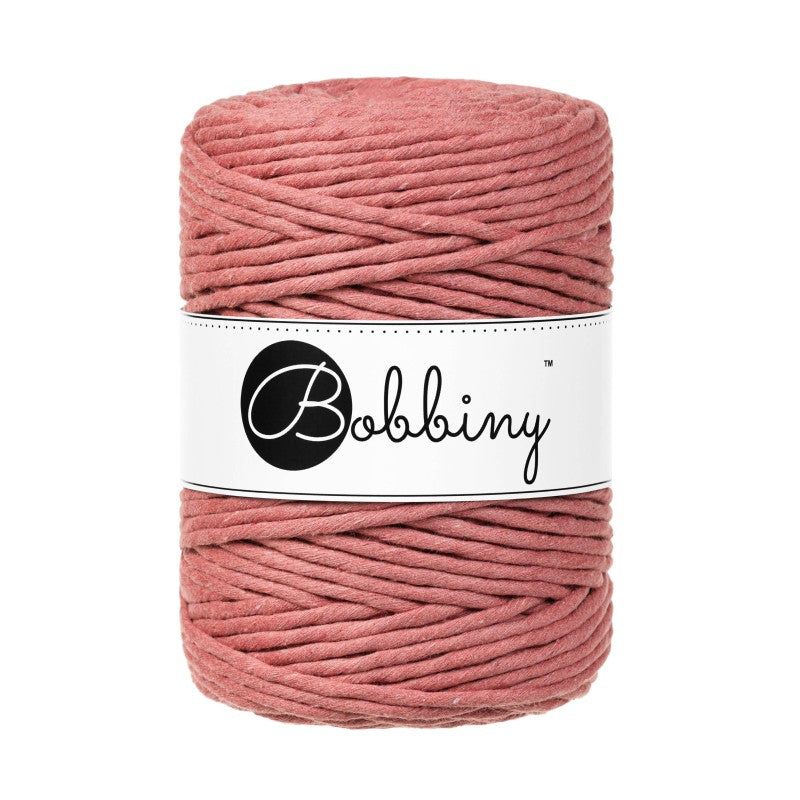 Bobbiny Makramee Garn 5mm gezwirnt Peony 100m - mahina