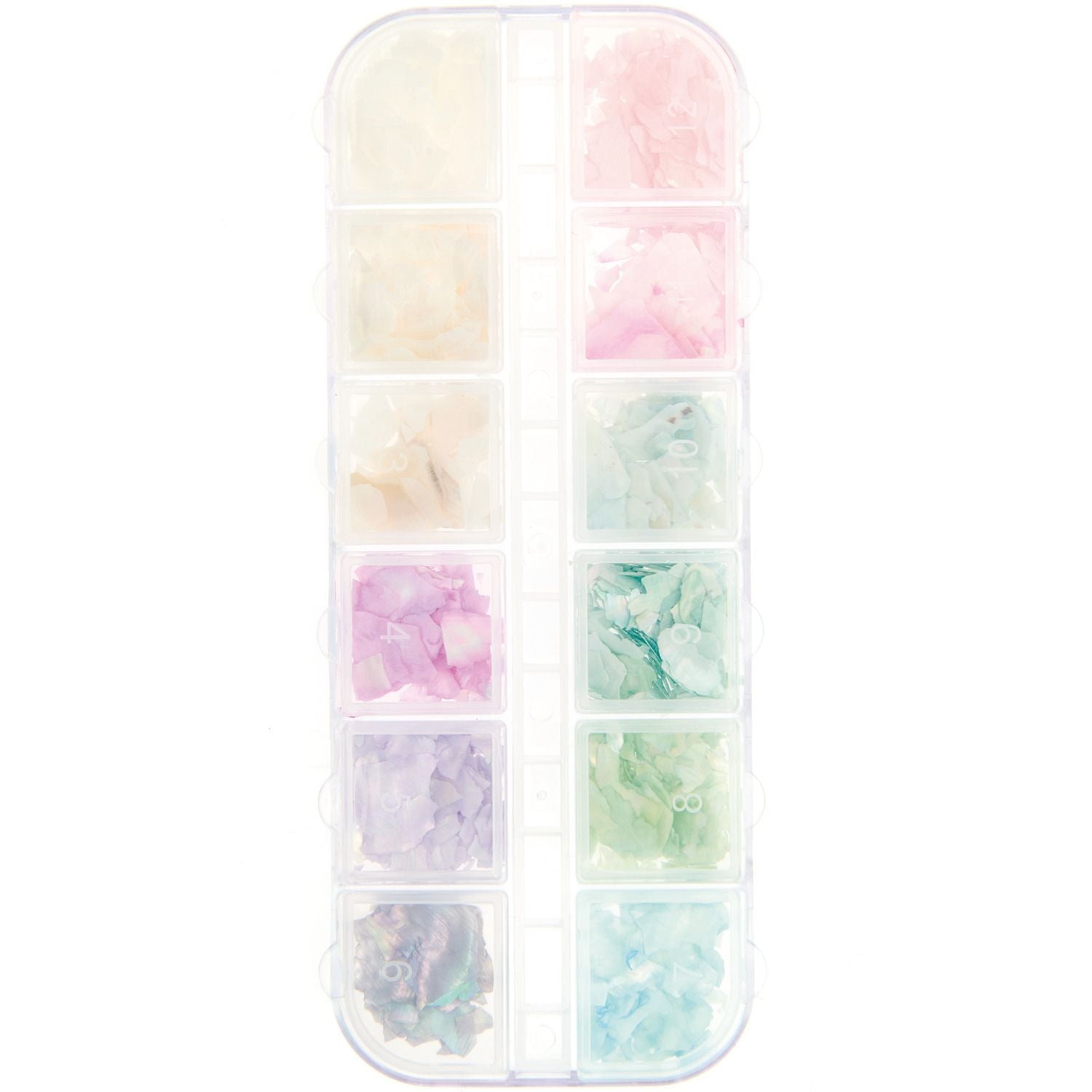 Füllmaterial für Resin Muschelsplitter Pastell, 10g - mahina