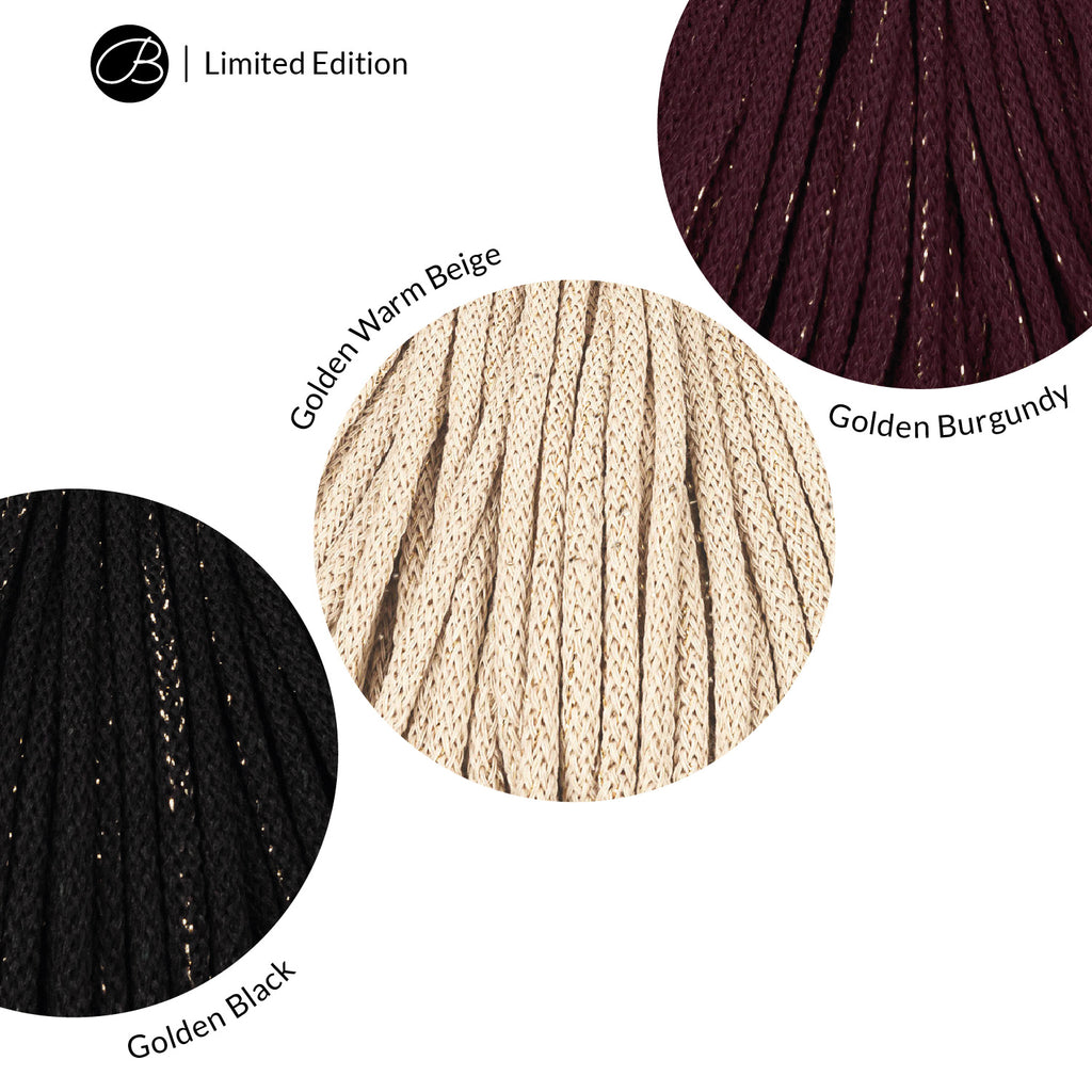Bobbiny PREMIUM Flechtkordel 5mm geflochten 100m - mahina